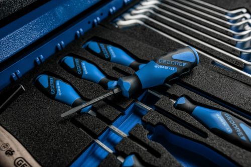 2154SK 3,5 Tournevis 3K avec capuchon de frappe fente 3,5 mm