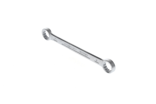 4 14X15 Clé à œil double droite profil UD 14x15 mm