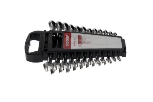 GEDORE R07105012 Jeu de clés mixtes à cliquet SW8-19 mm 12 pièces