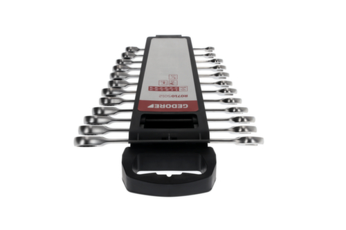 GEDORE R07105012 Jeu de clés mixtes à cliquet SW8-19 mm 12 pièces