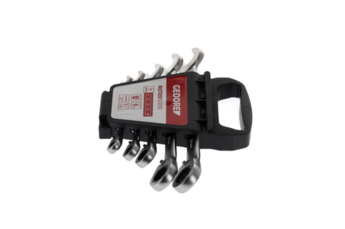 GEDORE R07205005 Jeu de clés mixtes à cliquet SW8-19 mm 5 pièces