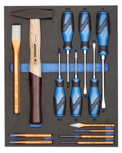 TS CT2-2154SK-119 Assortiment d'outils en 2/4 module Check-Tool