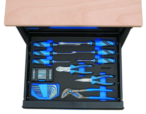 1110 WMW S-02 WorkMo B2 avec assortiment d'outils 72 pcs.