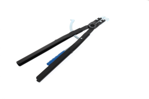 8000 J 51 Pince de montage pour circlips intérieurs coudée 122-300mm