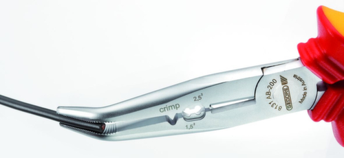 VDE 8131 AB-200 H Pince VDE multiprise 200 mm coudée