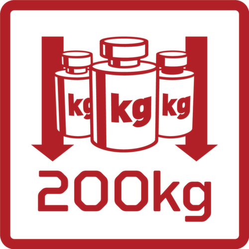 R20152205 Chariot d'atelier GEDWorker 5 tiroirs