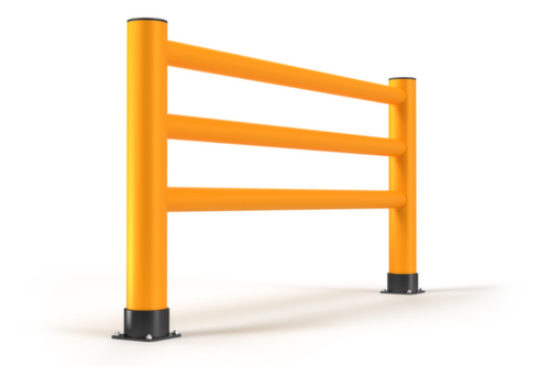 a.m.p.e.r.e. rambarde modulaire Rack Mammut®, main courante, longueur 8000 mm