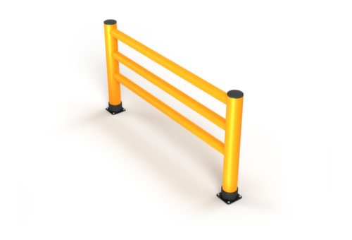 a.m.p.e.r.e. rambarde modulaire Rack Mammut®, main courante, longueur 8000 mm