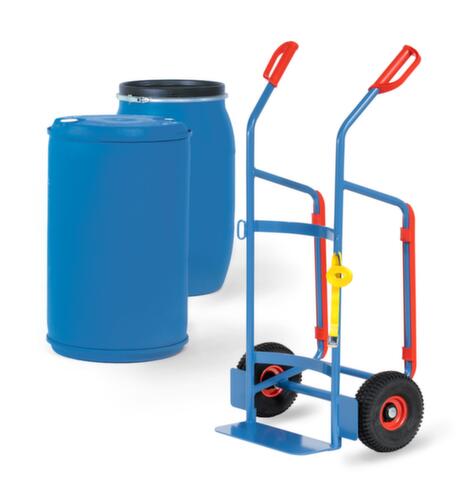 fetra Chariot à barils, force 250 kg, air bandage