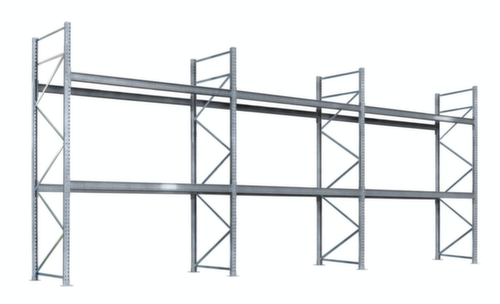 SCHULTE Rayonnage à palettes pour 30 palettes, largeur 5965 mm, 5 niveaux de stockage