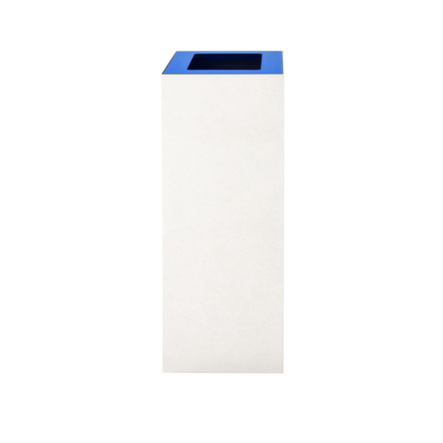 Couverture pour collecteur de recyclage, bleu