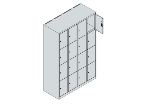 C+P armoire multicases Classic Plus, 16 compartiments