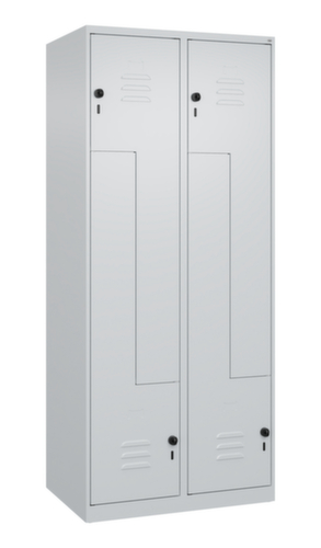 C+P Armoire vestiaire Z Classic Plus, largeur de compartiment 200/400 mm