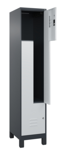 C+P Armoire vestiaire Z Classic Plus, largeur de compartiment 200/400 mm