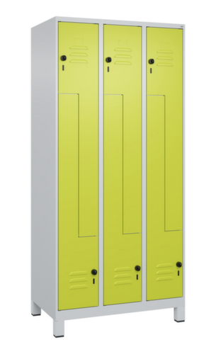 C+P Armoire vestiaire Z Classic Plus, largeur de compartiment 150/300 mm