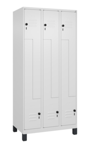 C+P Armoire vestiaire Z Classic Plus, largeur de compartiment 150/300 mm
