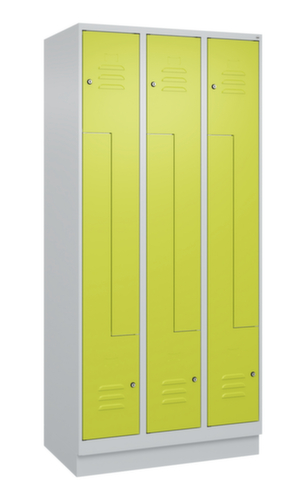 C+P Armoire vestiaire Z Classic Plus, largeur de compartiment 150/300 mm