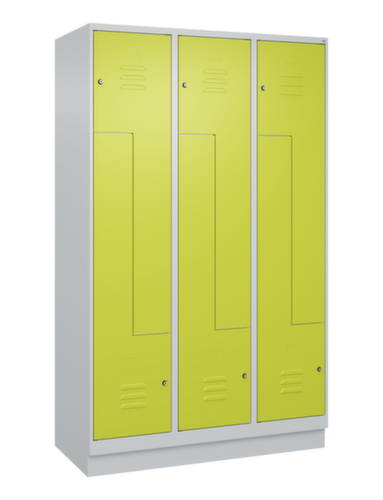 C+P Armoire vestiaire Z Classic Plus, largeur de compartiment 200/400 mm