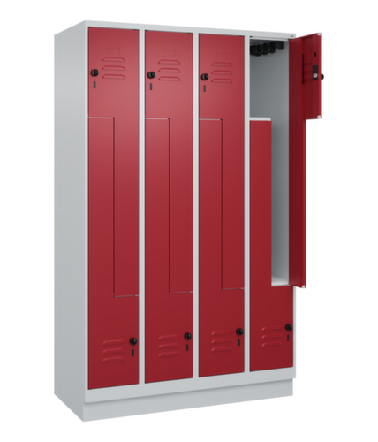 C+P Armoire vestiaire Z Classic Plus, largeur de compartiment 150/300 mm