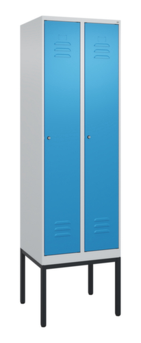 C+P Armoire vestiaire Classic Plus à 2 compartiments, largeur de compartiment 300 mm