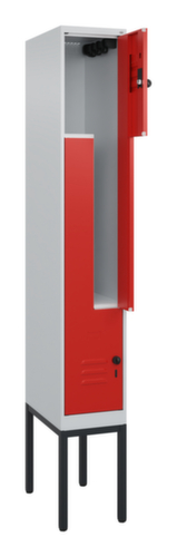 C+P Armoire vestiaire Z Classic Plus, largeur de compartiment 150/300 mm