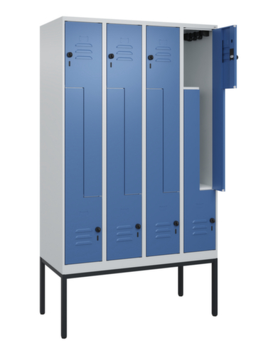 C+P Armoire vestiaire Z Classic Plus, largeur de compartiment 150/300 mm