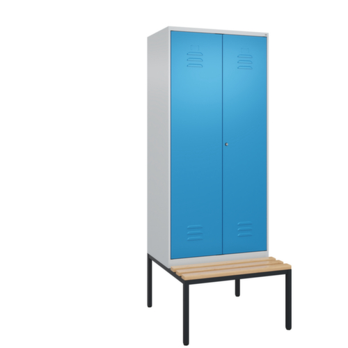 Armoire vestiaire EPI avec banc