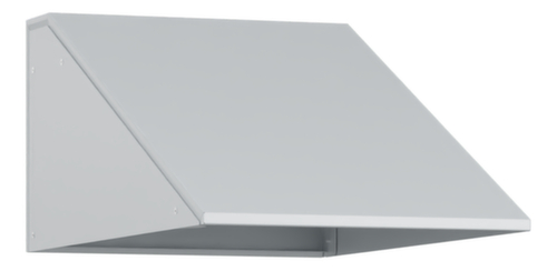 Coiffe inclinée pour armoire vestiaire