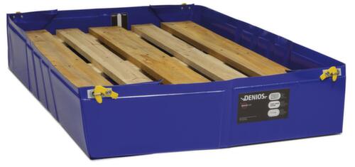 Denios Bac pliable avec revêtement PVC