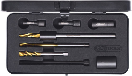 KS Tools Universal glow plug drilling set M10 x 1