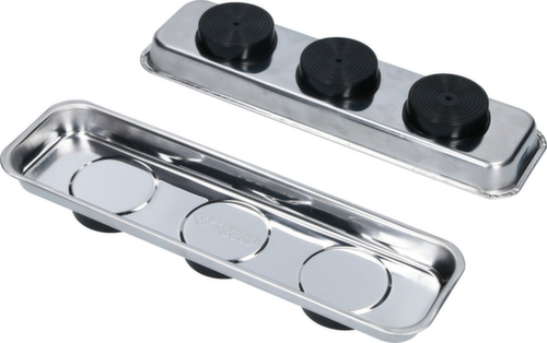 Brilliant Tools Magnetic tray / bowl set made of stainless steel 65 x 226 mm