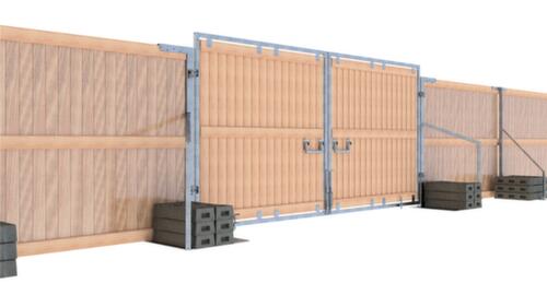 Schake Plaque de base pour clôture mobile