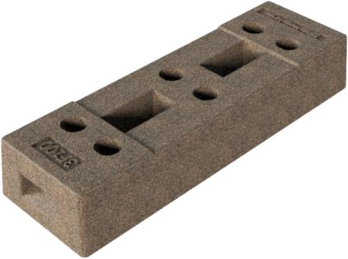 Schake Plaque de base pour clôture mobile