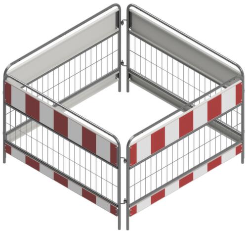 Schake Grille de protection de puits, hauteur x longueur 1000 x 1600 mm