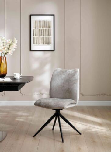 Bisley Siège visiteur Easy Meet F 744 avec dossier capitonné, assise tissu (100 % polyester), portland