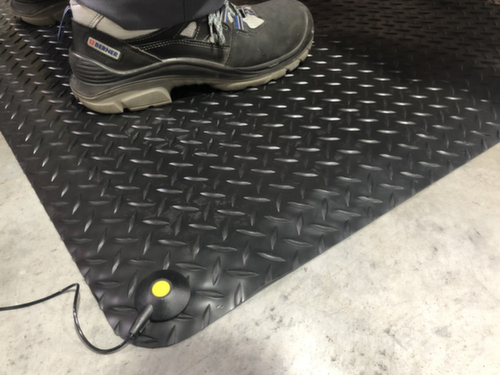 kit de tapis de sol anti-fatigue ESD DUPLEX PRO, longueur x largeur 1000 x 600 mm