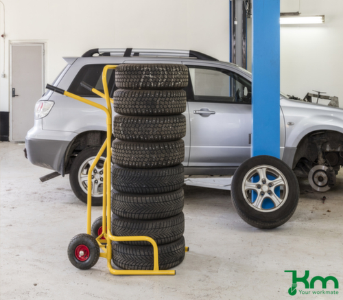 Kongamek Diable à pneus, jaune, bandage air