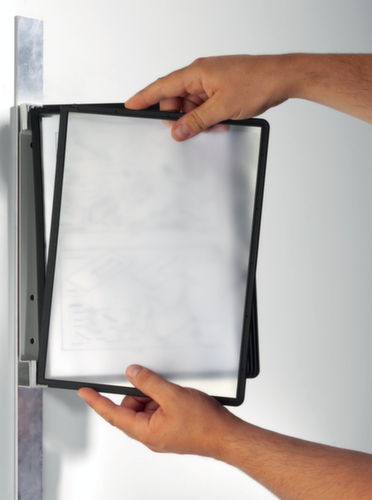 Durable Système de consultation, avec 5 tableaux de consultation en DIN A4