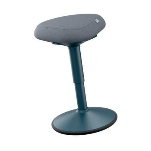 Leitz tabouret assis-debout Ergo Active, assise gris, partie inférieure du pied antidérapante
