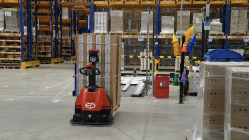 EP Transpalette Électrique Autopropulsé XP15+, 1500 kg force, polyuréthane/polyuréthane