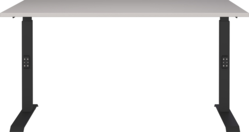 Bureau à hauteur réglable GW-BEDANO 9915 avec piètement en C