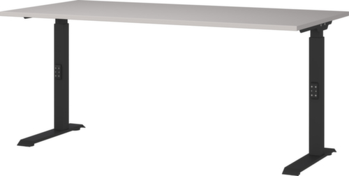 Bureau à hauteur réglable GW-BEDANO 9916 avec piètement en C