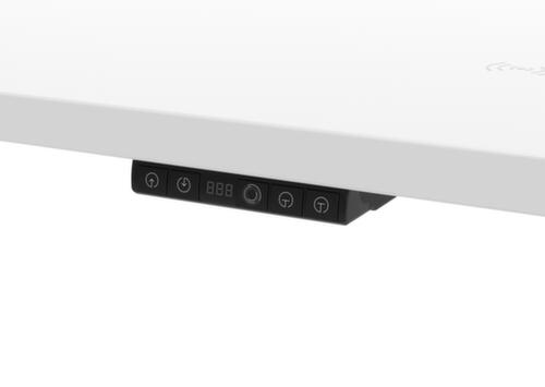 UDOBÄR bureau à hauteur réglable électriquement avec piètement en T