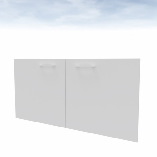 Quadrifoglio Porte à double battant pour panneau de séparation, hauteur x largeur 860 x 450 mm