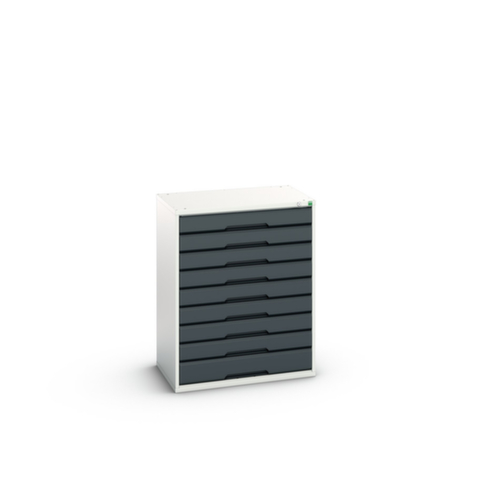 bott Armoire à tiroirs verso, 9 tiroir(s), RAL7035 gris clair/RAL7016 gris anthracite