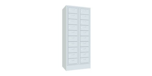 PAVOY Armoire de distribution de linge Basis RAL7035