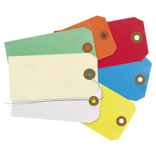 Etiquette americaine 125 x 63 mm vert