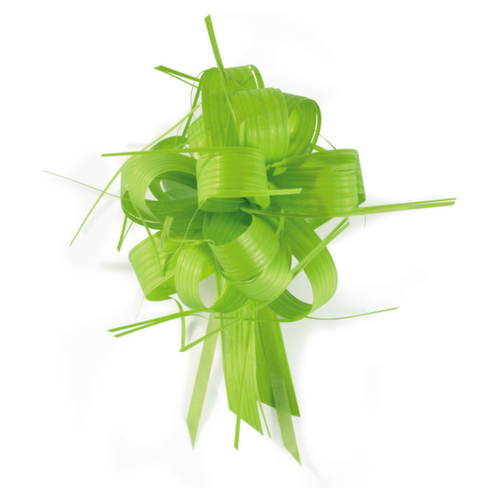 50 nœuds effet raphia vert