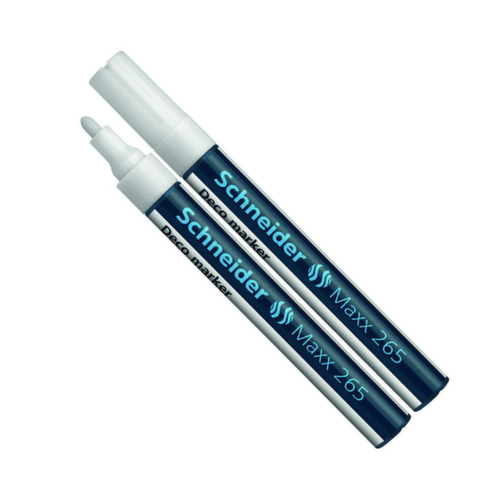 Feutre craie blanc (jeu de 2 feutres)