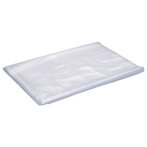 Coiffe-palette recyclée à l'unité - transparent - 1500 mm x 1500 mm - 25 microns - 280 coiffes